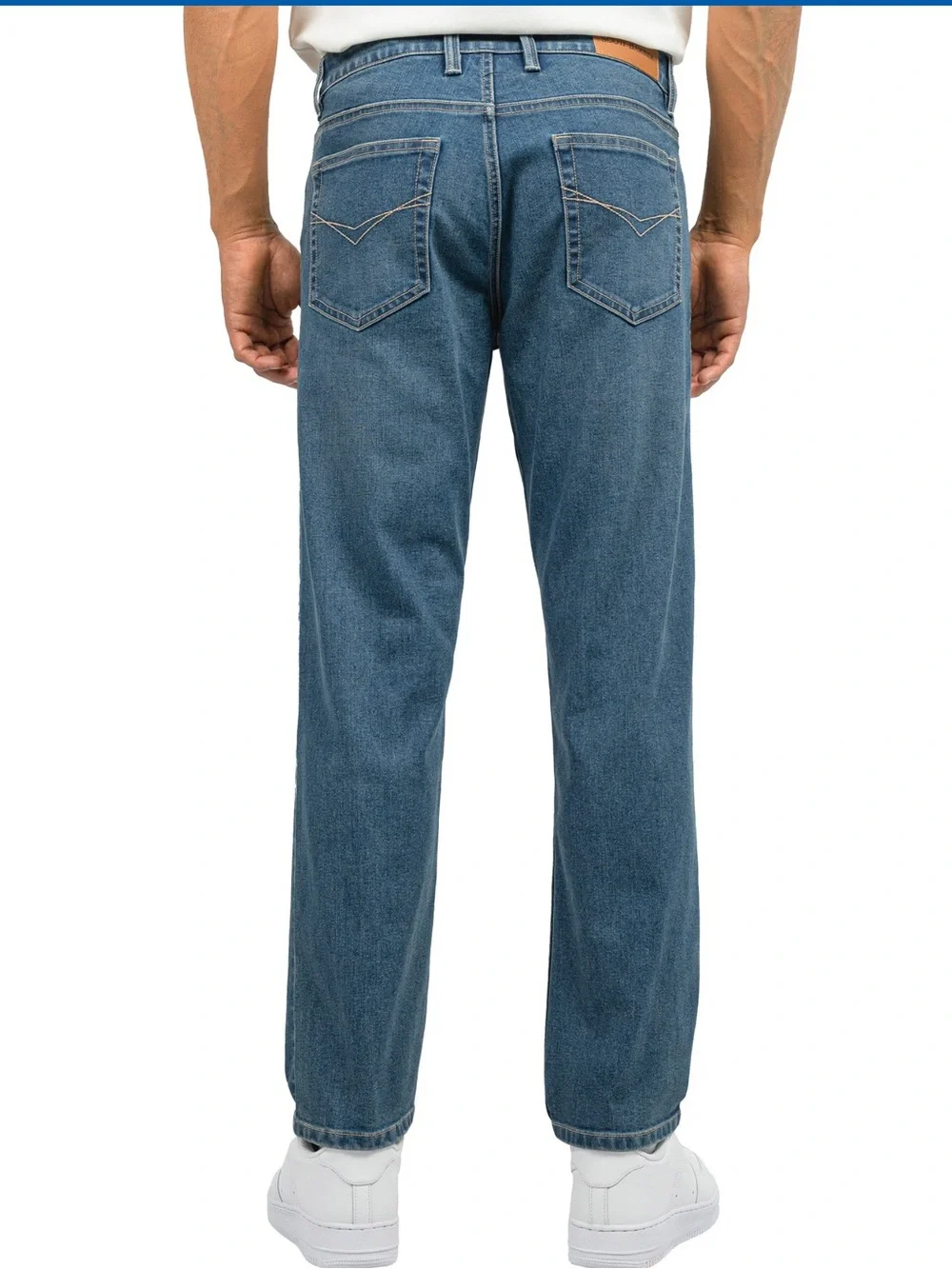 Scott Barber Men's Jeans Straight-Fit Stretch Denim Blue Size 38 X 29 NWT